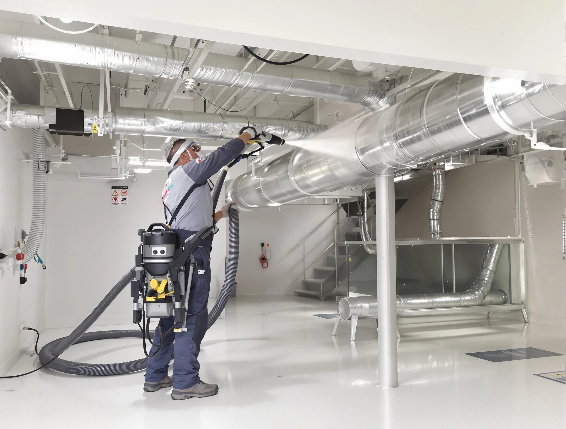 Professional central duct cleaning by Fayetteville Air Duct Cleaning in Fayetteville
