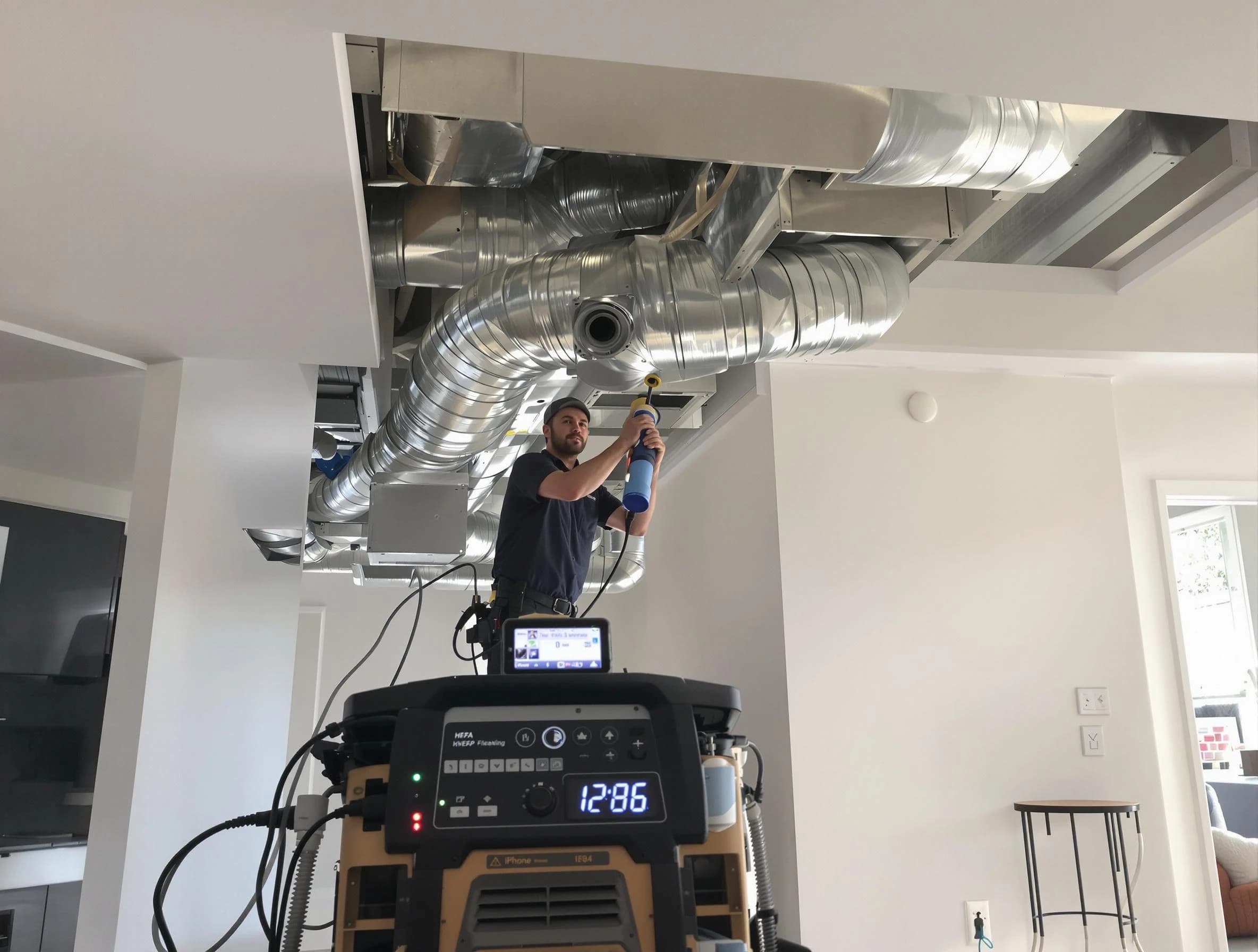 Advanced pure air duct cleaning by Fayetteville Air Duct Cleaning in Fayetteville