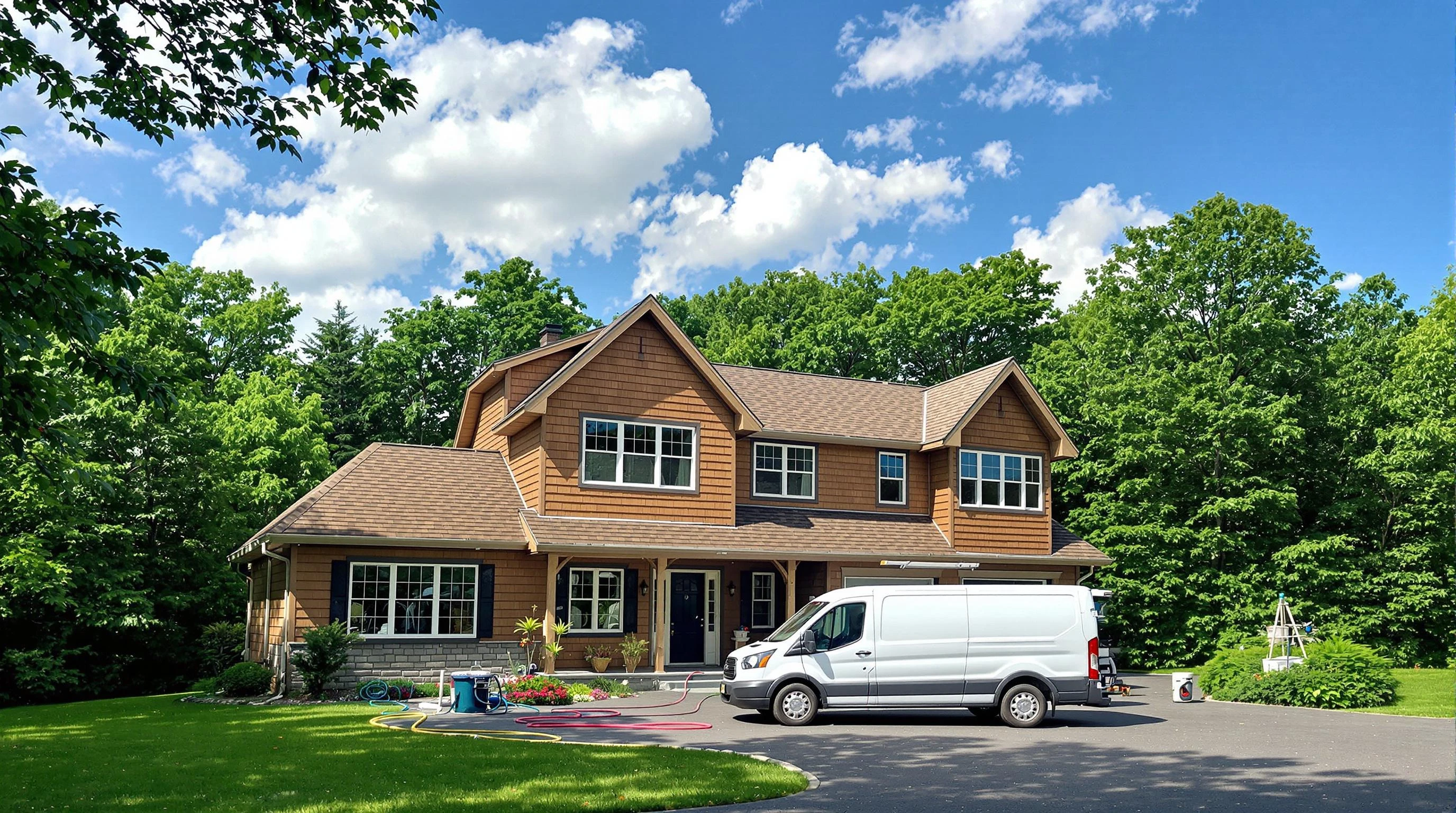 Fayetteville Air Duct Cleaning air duct cleaning crew working in Tyrone, GA