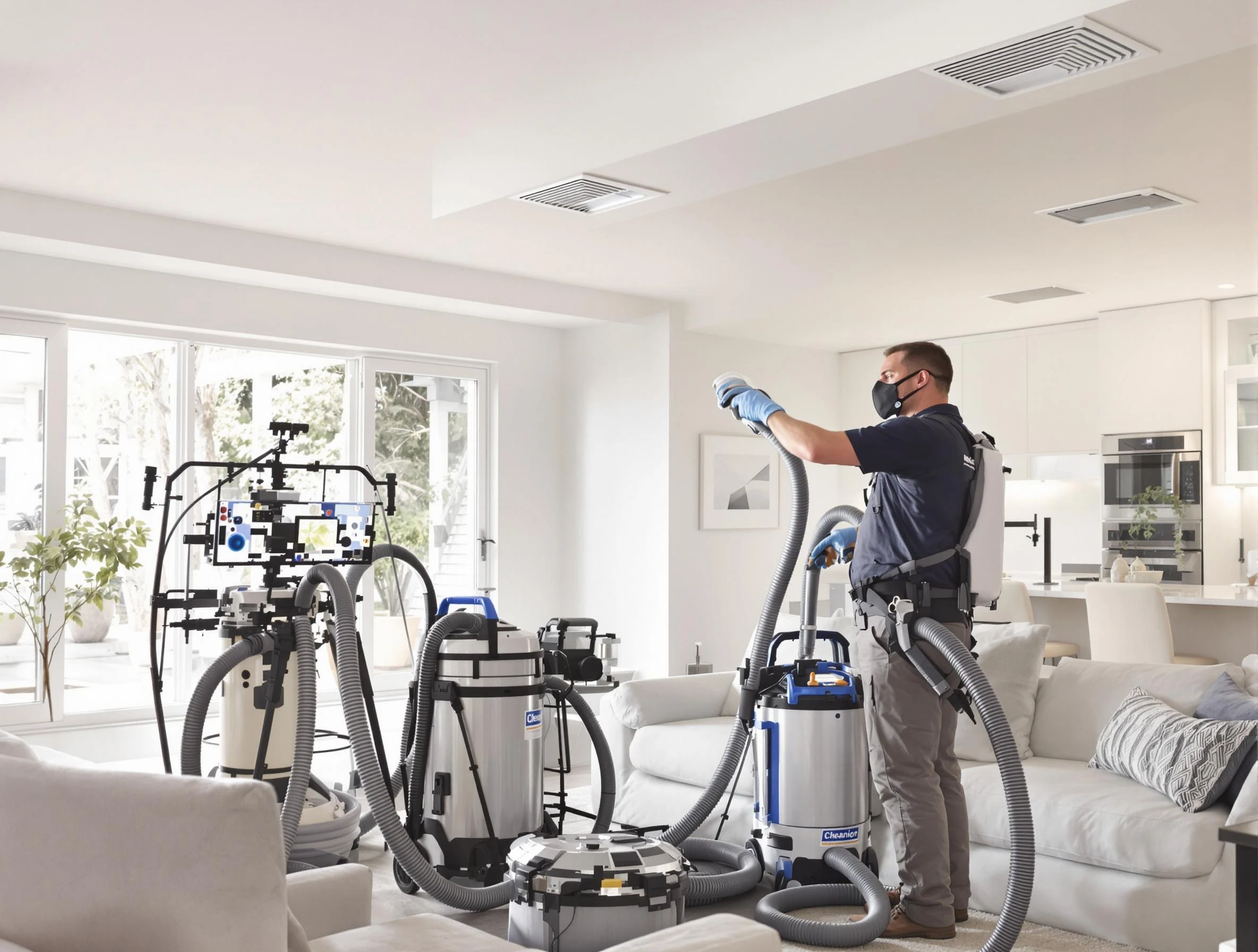 Professional AC duct cleaning by Fayetteville Air Duct Cleaning in Fayetteville