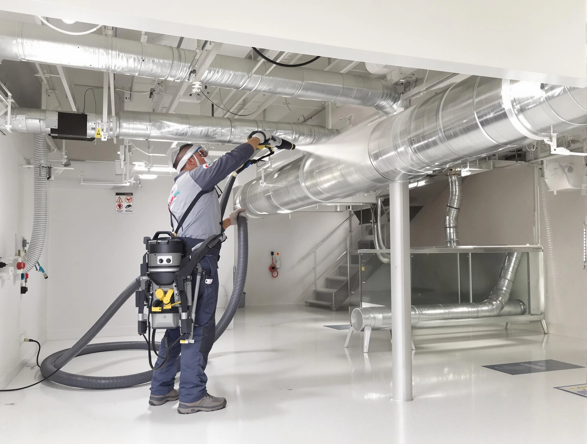 Professional central duct cleaning by Fayetteville Air Duct Cleaning in Fayetteville