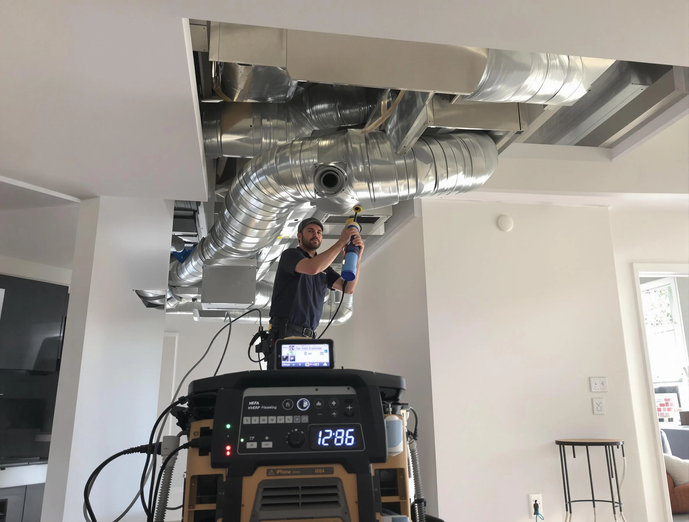 Advanced pure air duct cleaning by Fayetteville Air Duct Cleaning in Fayetteville